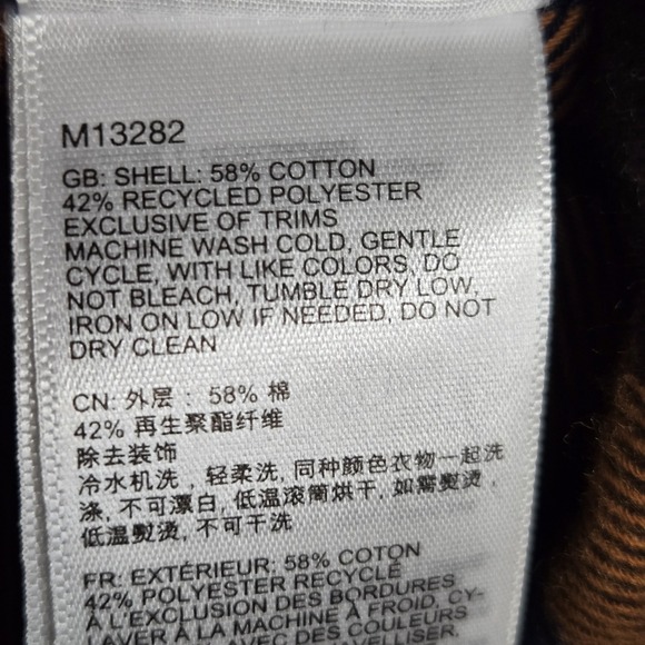 Marmot Womens XL Ridgefield Heavyweight Plaid Flannel Overshirt Top NWT Blue - Picture 9 of 10